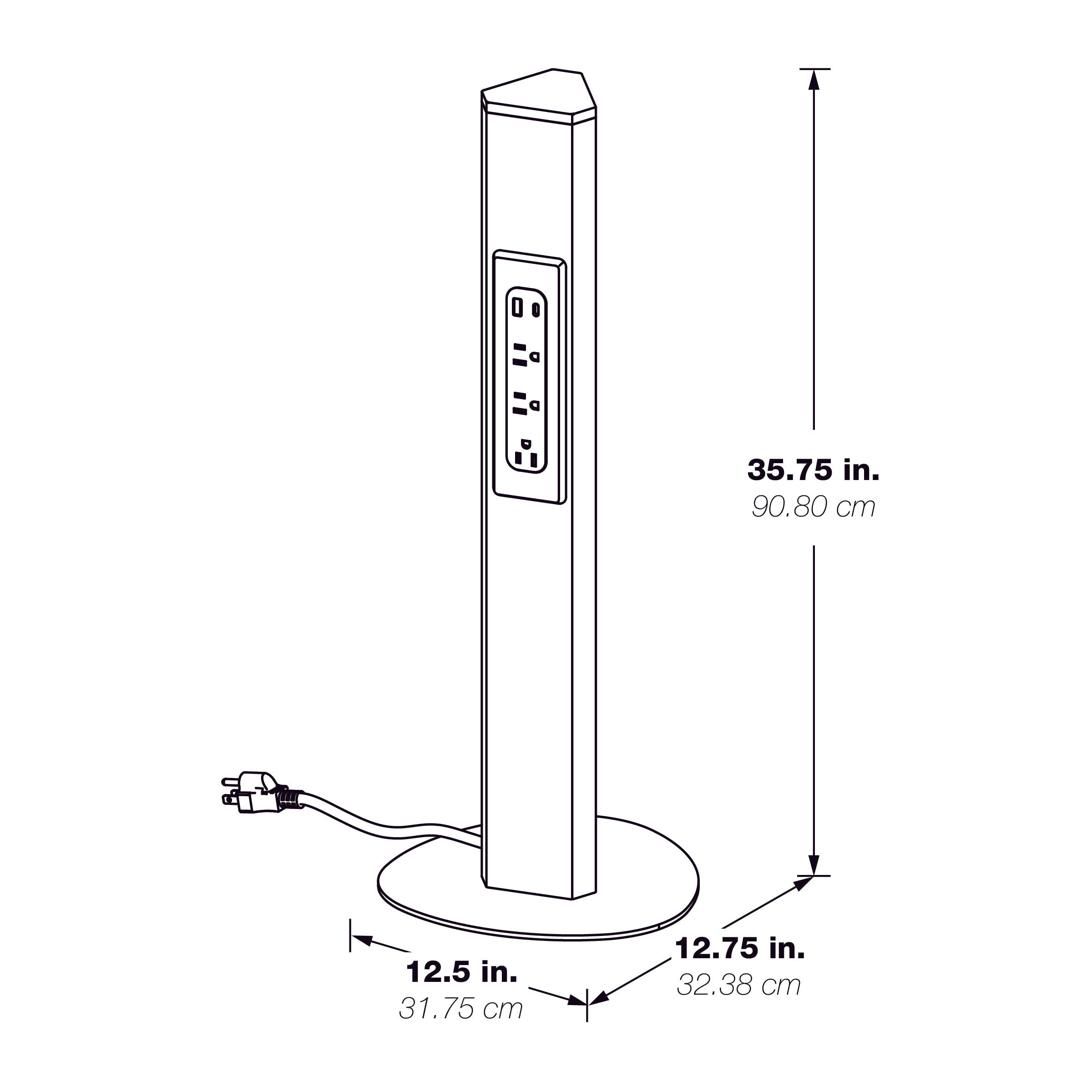 Power Anywhere Station-3AC/1USB